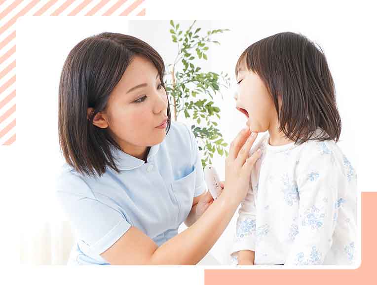 定期検診(虫歯・生え替わりのチェック)